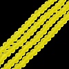 Transparent Glass Beads Strands X1-EGLA-A034-T8mm-MD29-2