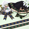 2Pcs 2 Colors Ethnic Style Embroidery Polyester Ribbons OCOR-PH0003-92-5