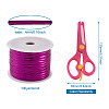 Pandahall Plastic Wire Twist Ties AJEW-TA0017-18E-8