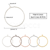 Brass Wine Glass Charm Rings KK-PH0035-83-2