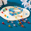200Pcs 10 Color Electroplate Glass Bead Strands EGLA-KS0001-02-8