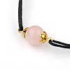 Gemstone Adjustable Link Bracelets X-BJEW-JB01554-03-2