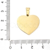 304 Stainless Steel Charms STAS-M341-01G-05-3