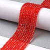 Transparent Glass Beads Strands LS-GLAA-H021-04-25-3