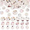 45Pcs 3 Style 4-Holes Shell Buttons BUTT-TA0001-27-1