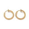 Ion Plating(IP) 304 Stainless Steel Clip-on Earrings EJEW-M218-03B-G-3