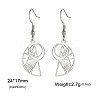 304 Stainless Steel Dangle Earrings FS-WGB851A-01-2