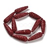 Synthetic Coral Carved Beads Strands CORA-C003-09A-02-3