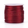 Nylon Satin Rattail Cords NWIR-L006-2mm-05-1