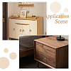 30Pcs Brass Bead Caps KK-FH0008-34AB-5