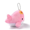 PP Cotton Mini Animal Plush Toys Dolphin Pendant Decoration HJEW-C002-01A-2
