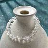 Natural Quartz Crystal Beaded Stretch Bracelets X-BJEW-Q692-46-8mm-4