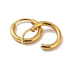 PVD Vacuum Plating 201 Stainless Steel Huggie Hoop Earrings STAS-H164-04G-2