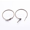 Iron Hoop Earrings E220-NFAB-2