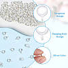 120Pcs Tibetan Style Alloy Rondelle Tube Bails FIND-PA0001-47S-6