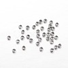 Rondelle Brass Crimp Beads KK-L134-27P-2