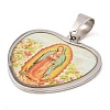 304 Stainless Steel Pendants STAS-H182-11B-P-2