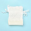 Organza Gift Bags with Lace OP-R034-10x14-04-4