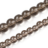 Transparent Glass Beads Strands GLAA-T032-T6mm-02-4