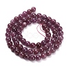 Natural Ruby Beads Strands G-L631-A01-6mm-AA-3