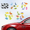 Plastic Reflective Vinyl Car Stickers STIC-WH0036-024-1