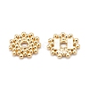 Brass Spacer Beads KK-K251-15G-3