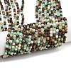 Natural Chalcedony Beads Strands G-C255-A02-3mm-01-2