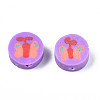 Handmade Polymer Clay Beads CLAY-N006-48-3