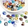 50Pcs 10 Colors Electroplate Glass Beads Strands EGLA-YW0005-69-2