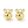 Rack Plating Alloy Rabbit Charms FIND-G044-02LG-1
