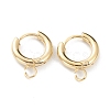 201 Stainless Steel Huggie Hoop Earring Findings STAS-P283-01A-G-1