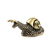 Brass Snail Figurines Statues for Home Desktop Feng Shui Ornament KK-A216-05B-AB-1