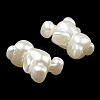 ABS Imitation Pearl Beads X-OACR-K001-31-4