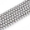 Baking Paint Pearlized Glass Pearl Bead Strands HY-N002-3mm-A03-2