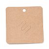 Blank Kraft Paper Broochs Display Cards X1-CDIS-G005-08-1