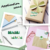 12 Rolls Leaf Theme Adhesive Paper Tapes DIY-WH20009-47A-4