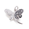 Brass Enamel Charms ZIRC-E145-72P-1