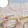 2Pcs 2 Styles Acrylic Measuring Tool TOOL-GA0002-05-5