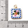 Printed Brass Pendants KK-H253-05A-G02-3