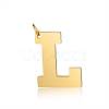 201 Stainless Steel Pendants STAS-S105-T585G-L-1
