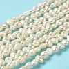 Natural Keshi Pearl Beads Strands PEAR-E017-28-2