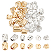 24Pcs 6 Styles Rack Plating Brass Spacer Beads KK-PH0006-67-1