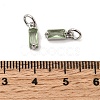 Brass Pave Cubic Zirconia Charms KK-F894-13P-04-3