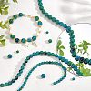 Olycraft 6 Strands 3 Style Synthetic Chrysocolla Beads Strands G-OC0002-78-5