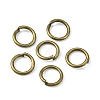 Iron Open Jump Rings IFIN-YW0001-41AB-3