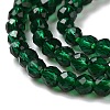 Transparent Glass Beads Strands GLAA-H021-03-15-5