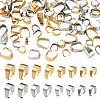 80Pcs 8 Styles 304 Stainless Steel Snap On Bails STAS-TA0006-24-1