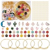 DIY Cute Charm Bangle Making Kit DIY-FS0003-60-1