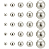 2720Pcs 5 Styles ABS Plastic Beads OACR-PH0004-52-1