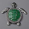 Alloy Enamel Cabochons LS-ENAM-WH0057-25B-1